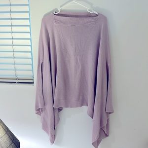 Lululemon lilac pink poncho